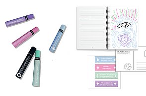 Marias Glomb–Healing the Inner Child. Blicke ins Wunde. Interaktive Karten mit Stiften.