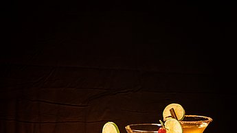 Angerichtete Drinks