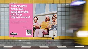 Abschlussarbeit Verena Frank: Neue Wege im Umgang mit Konsum – Wie Gestaltung Bewusstsein schaffen kann – Plakat urban