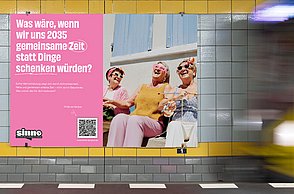 Abschlussarbeit Verena Frank: Neue Wege im Umgang mit Konsum – Wie Gestaltung Bewusstsein schaffen kann – Plakat urban