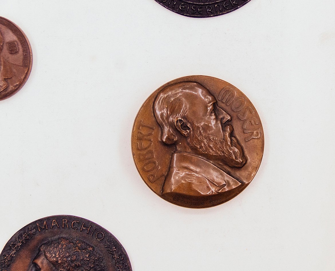 Galvanos in Münzform