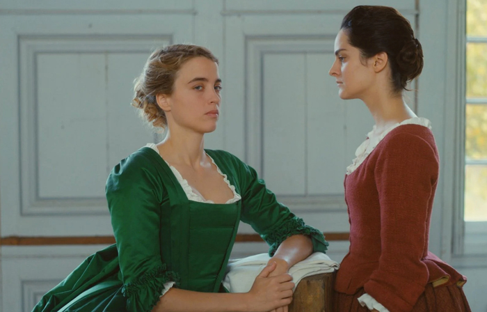 Filmszene aus Porträt einer jungen Frau in Flammen