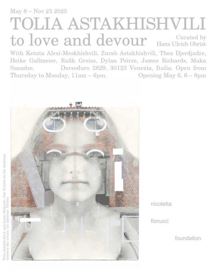 Exhibition poster to love and devour