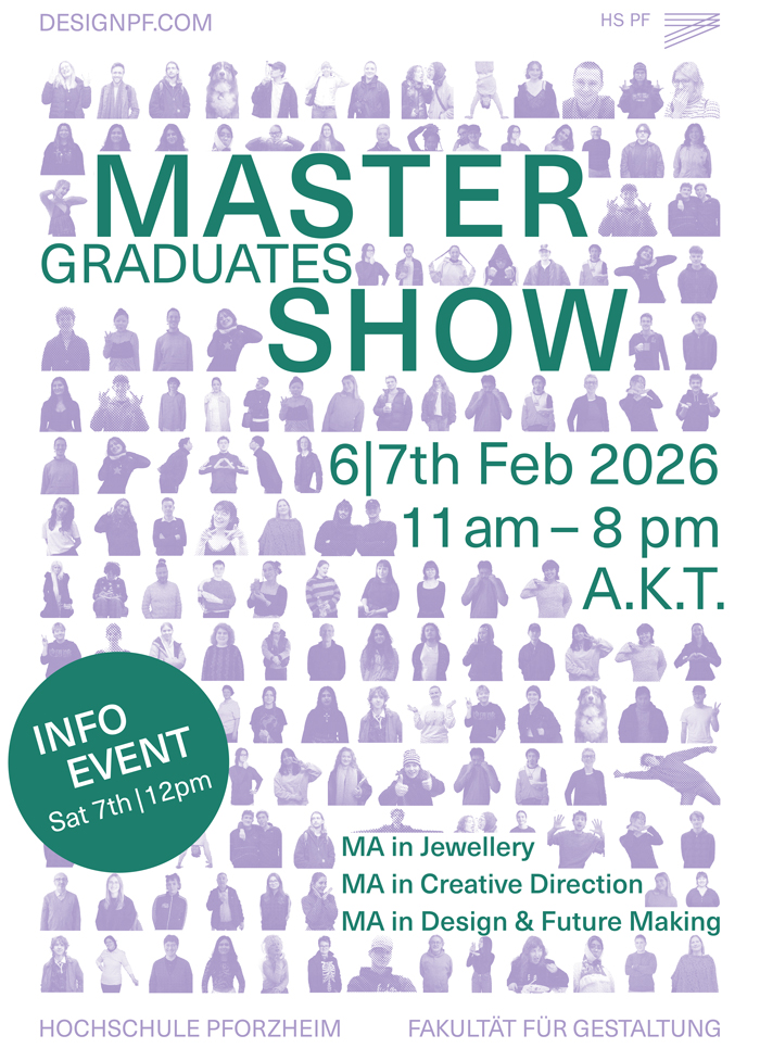 Plakat Master Graduates Show