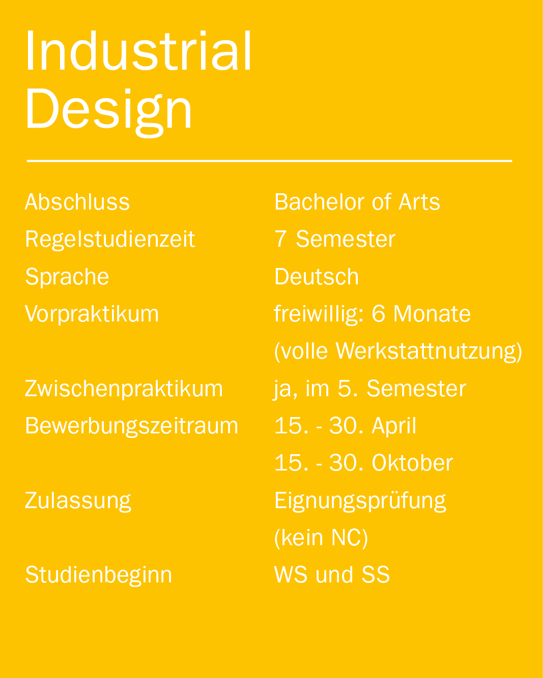 Industial Design Shortfacts