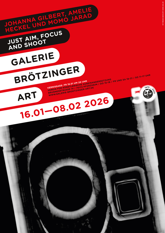 Advertising poster for a photography exhibition