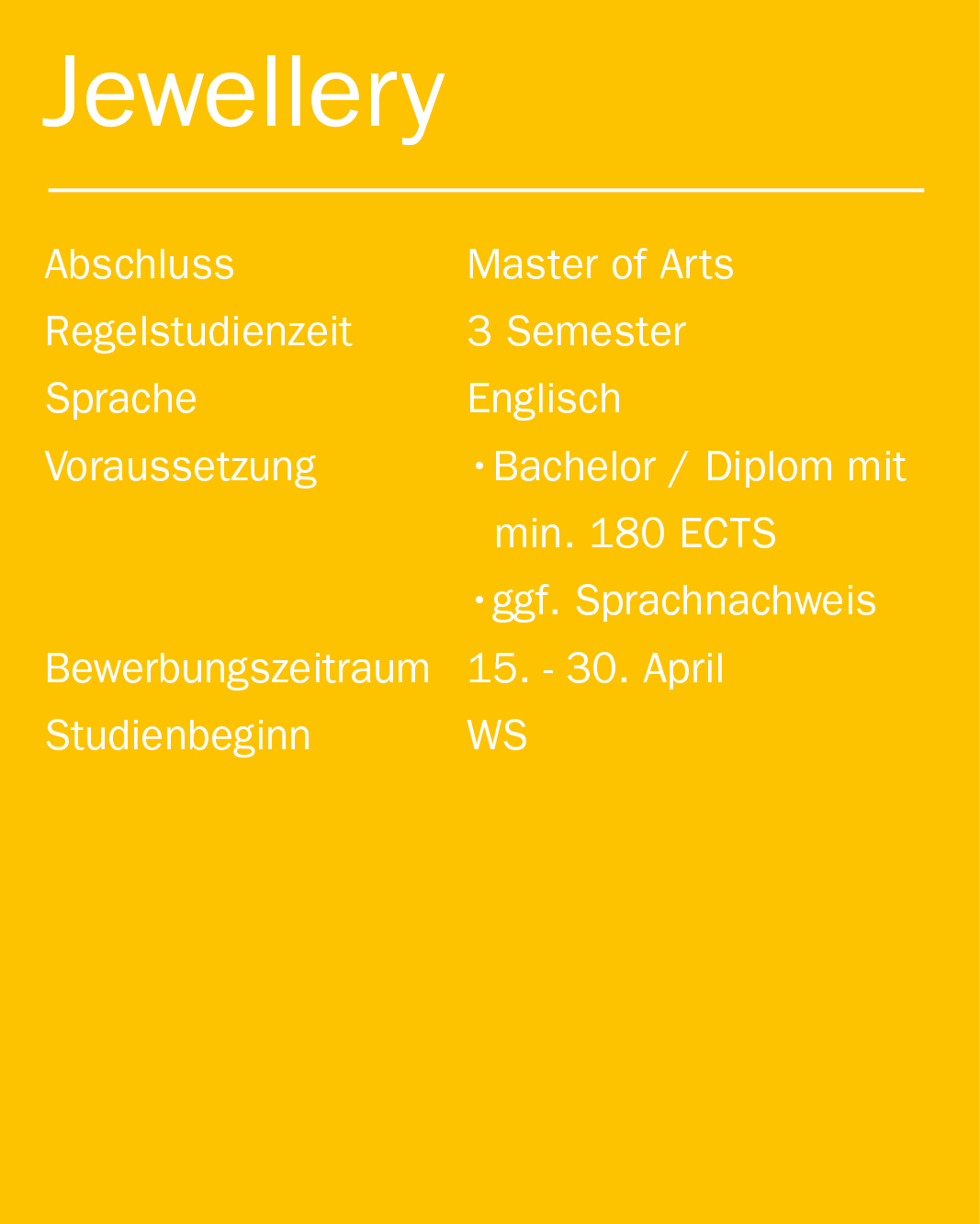 Master Schmuck Shortfacts