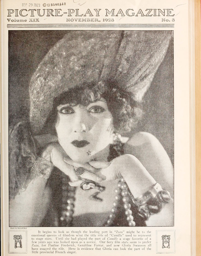 Titelseite des Picture-Play Magazins