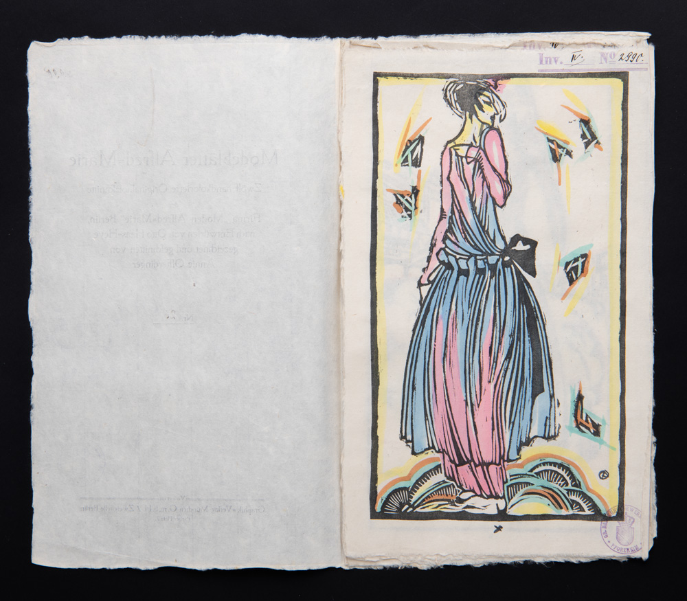 Modeblätter Alfred-Marie: Frauenkleid