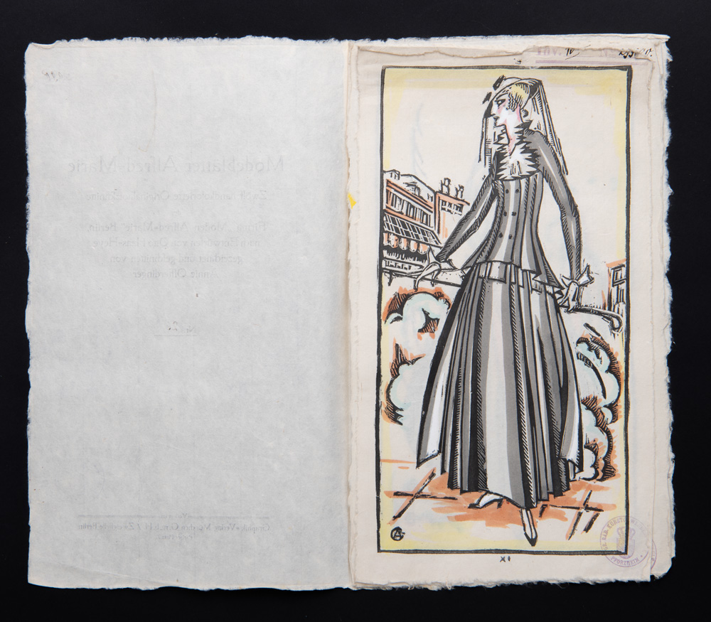 Modeblätter Alfred-Marie: Frauenkleid