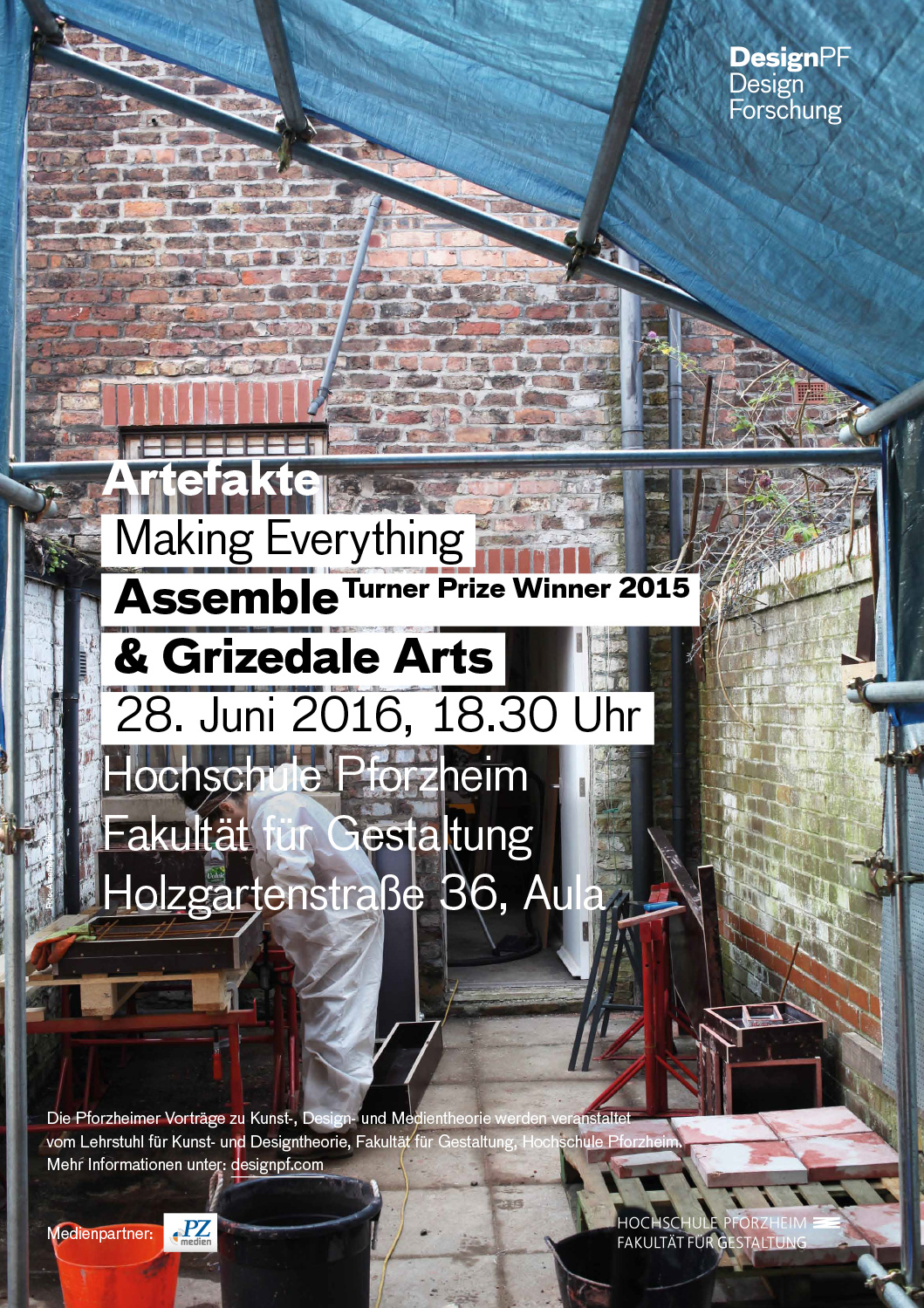 Artefakte Assemble Plakat