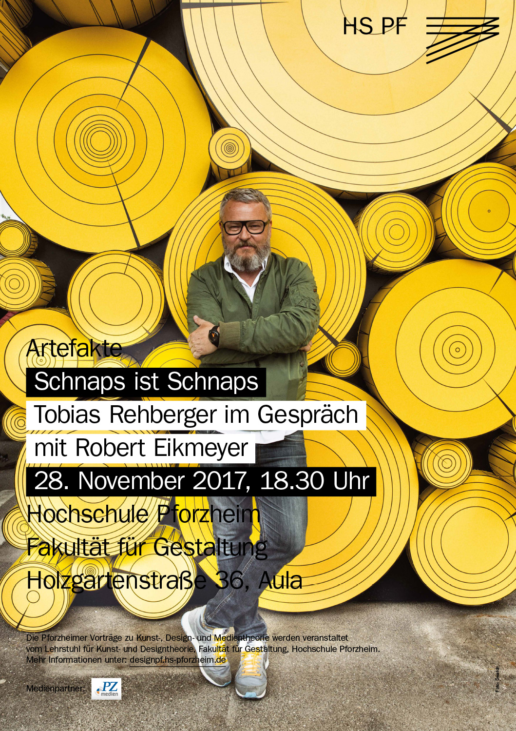 Plakat mit Rehberger